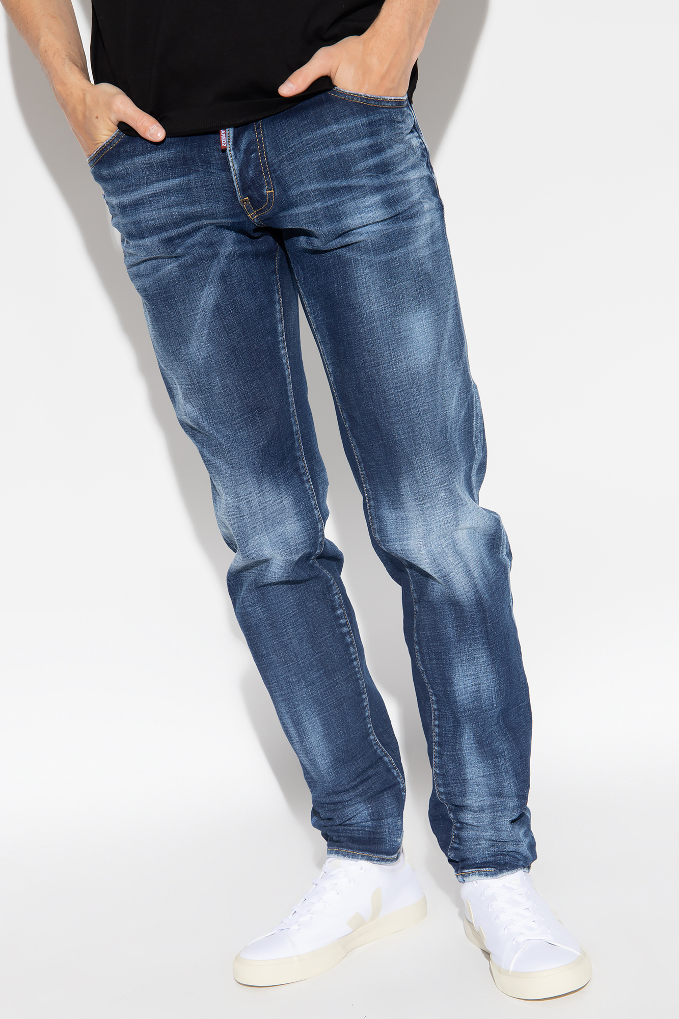 Navy blue 'Slim' jeans Dsquared2 - Vitkac Canada